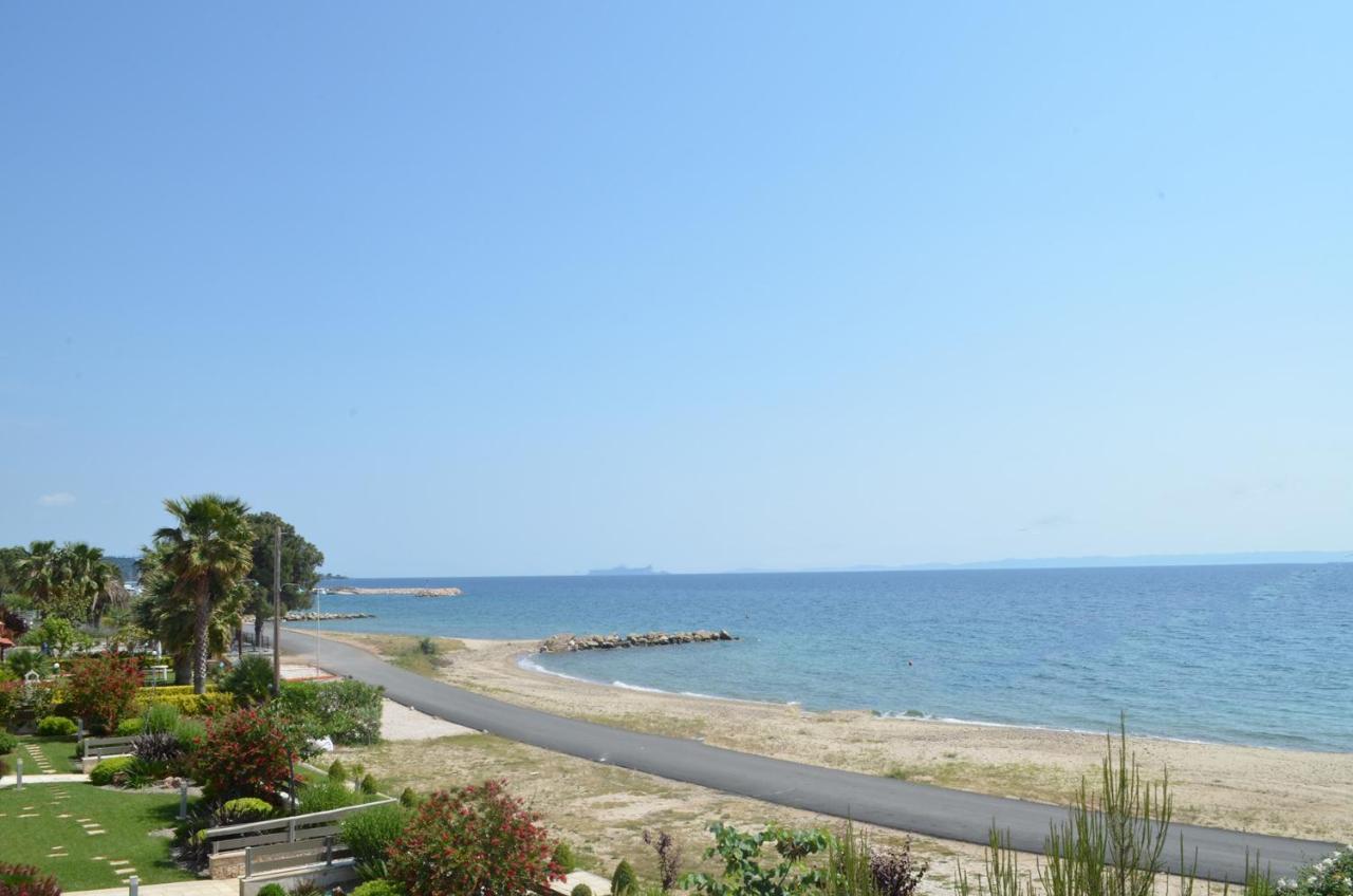 Lemon Beach Front Apartment, Nikiti Nikiti (Sithonia) Exterior foto